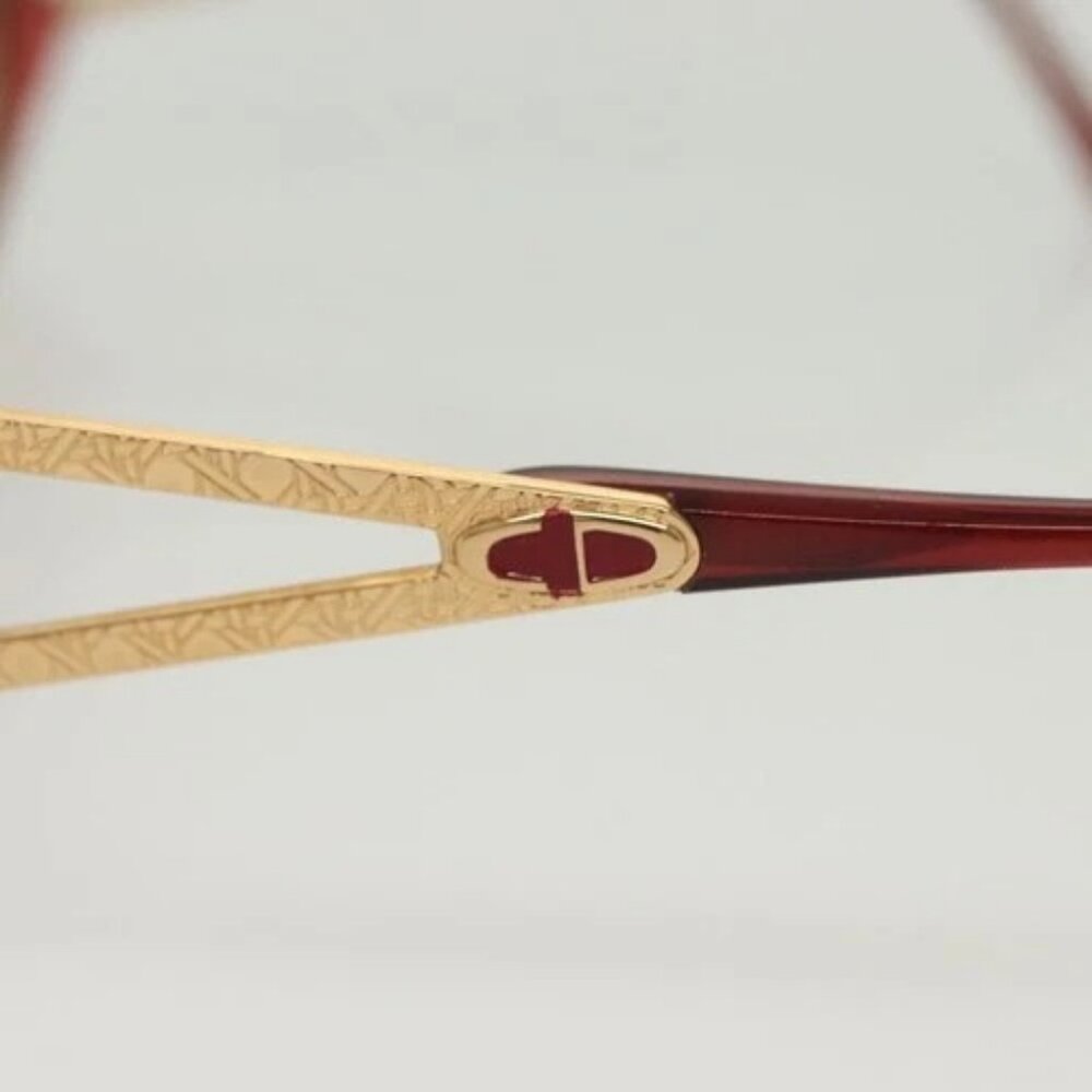 Christian Dior Sunglasses plastic Red Auth BA4551 - Picture 3 of 11
